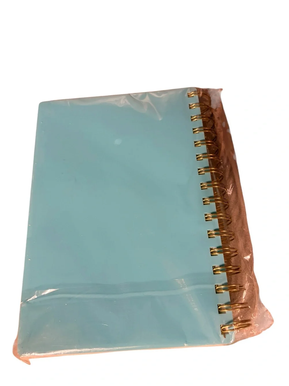 NWT- A5 Turquoise Spiral Notebook with Ruler - 300 Pages